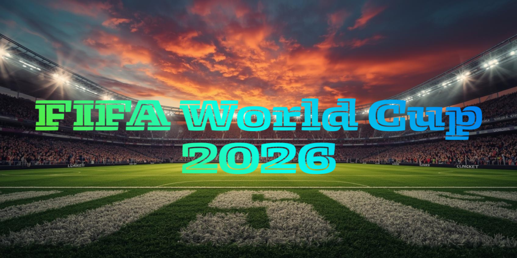 FIFA World Cup 2026 hosts USA Mexico Canada stadium at sunset