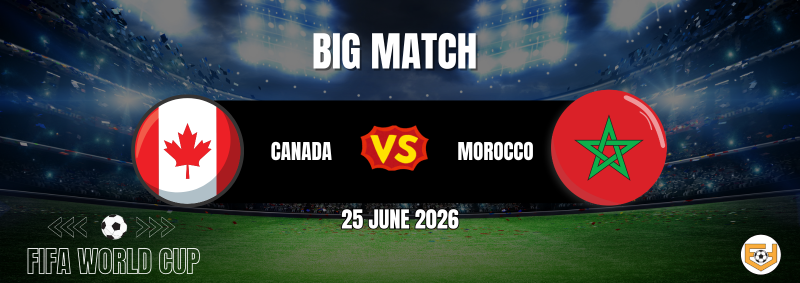 Live score update fifa world cup today match: 2026 Live Match Center World Cup Canada vs Morocco